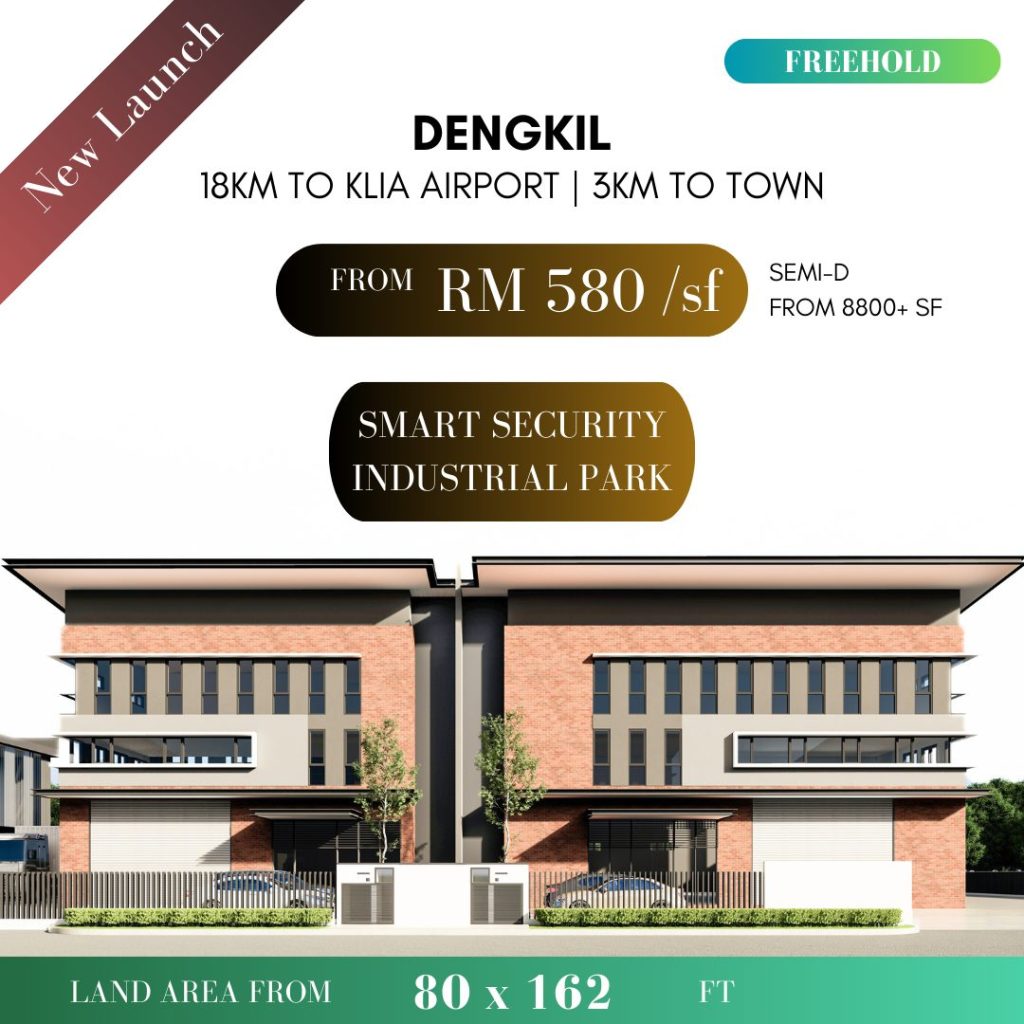 Dengkil 80 x 162 Semi-D Factory