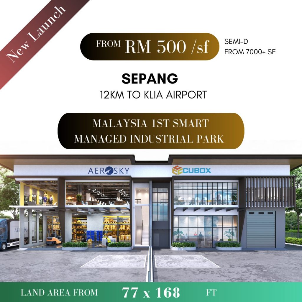 KLIA 77 x 187 Semi-D Smart Industrial Park