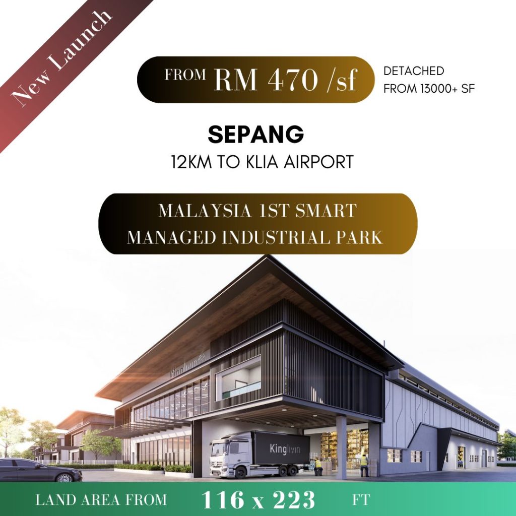 KLIA 116 x 223 Detached Smart Industrial Park