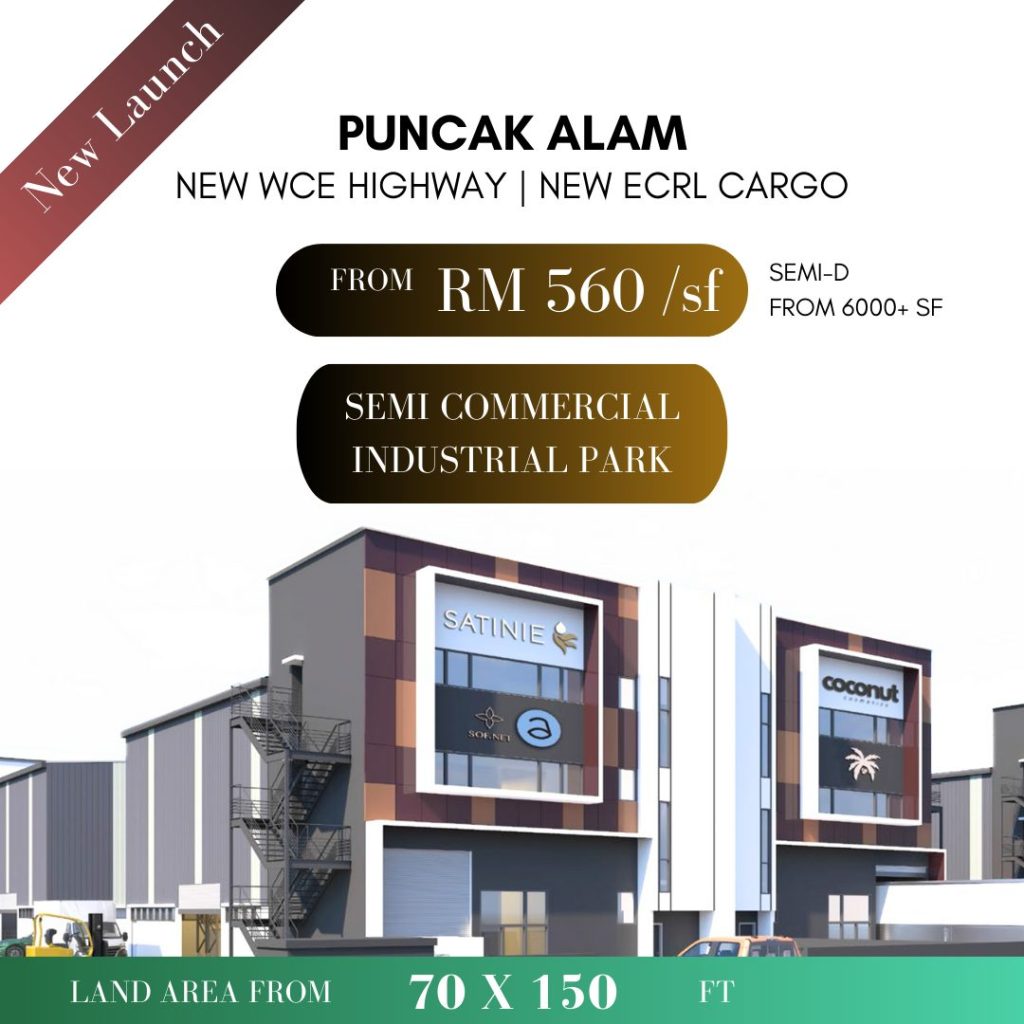 Puncak Alam 70 x 150 Semi-D Factory