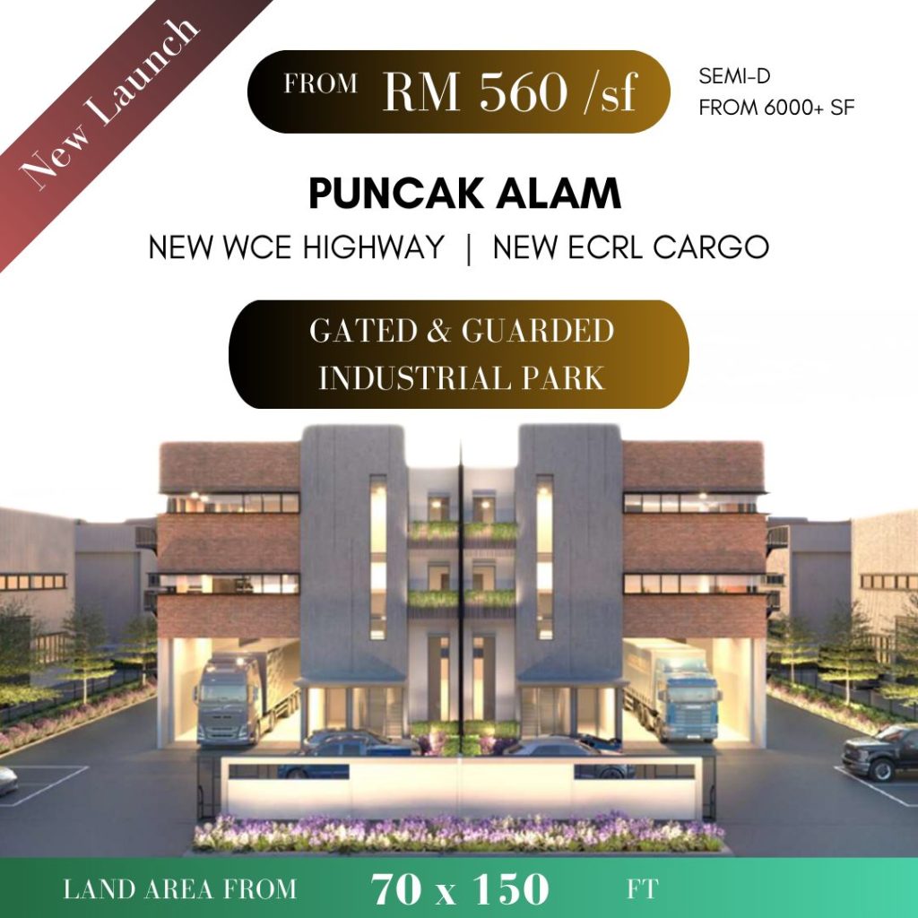 Puncak Alam 70 x 150 Semi-D Factory