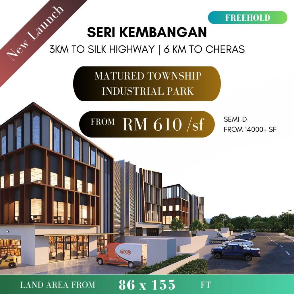 Balakong 86 x 155 Semi-D Factory