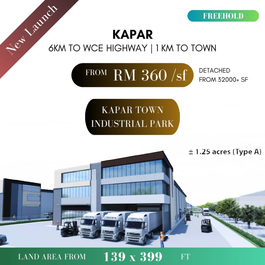 Kapar 1.25 Acre Detached Factory