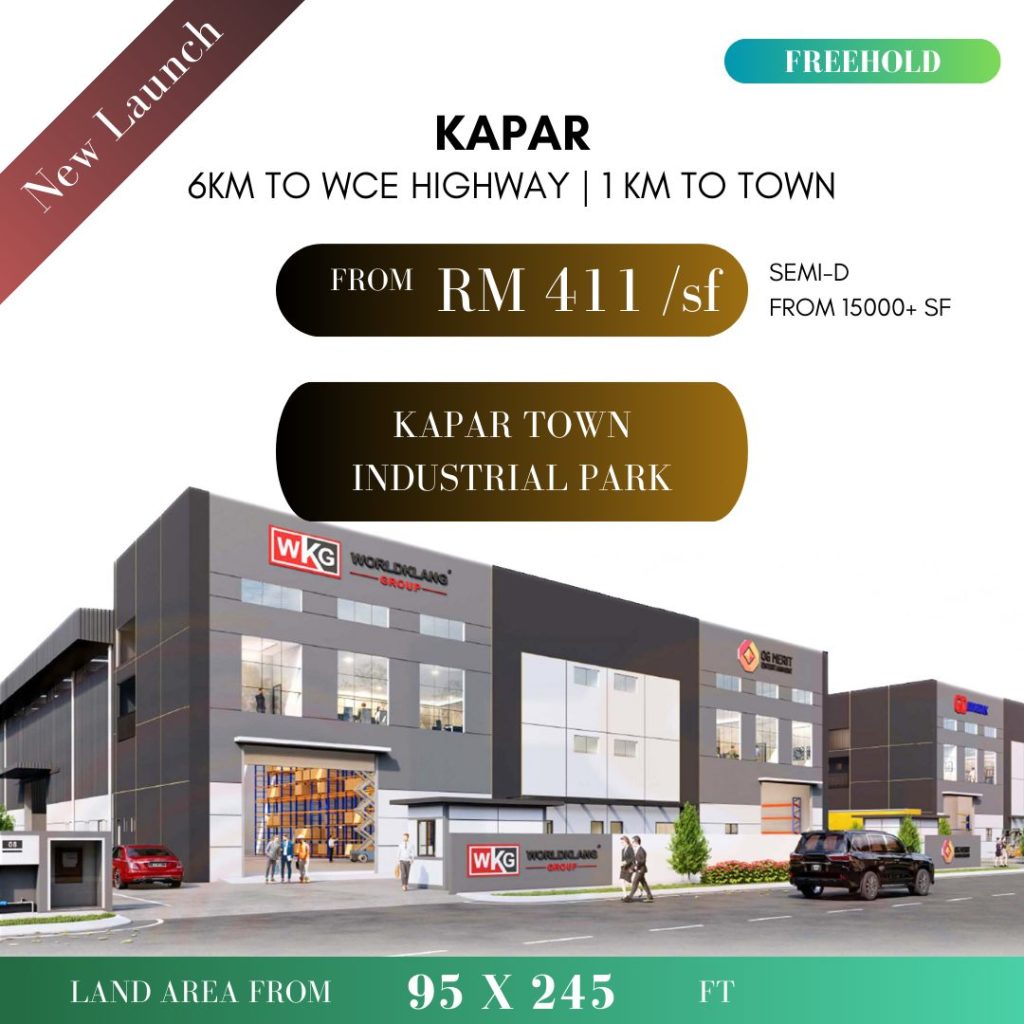 Kapar 95 x 245 Semi-D Factory