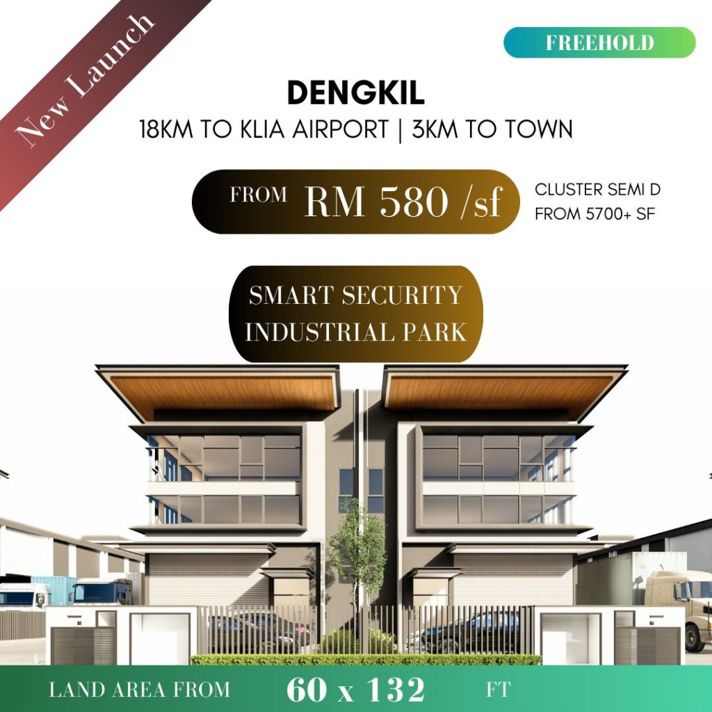 Dengkil 60 x 132 Cluster Semi-D Smart Industrial